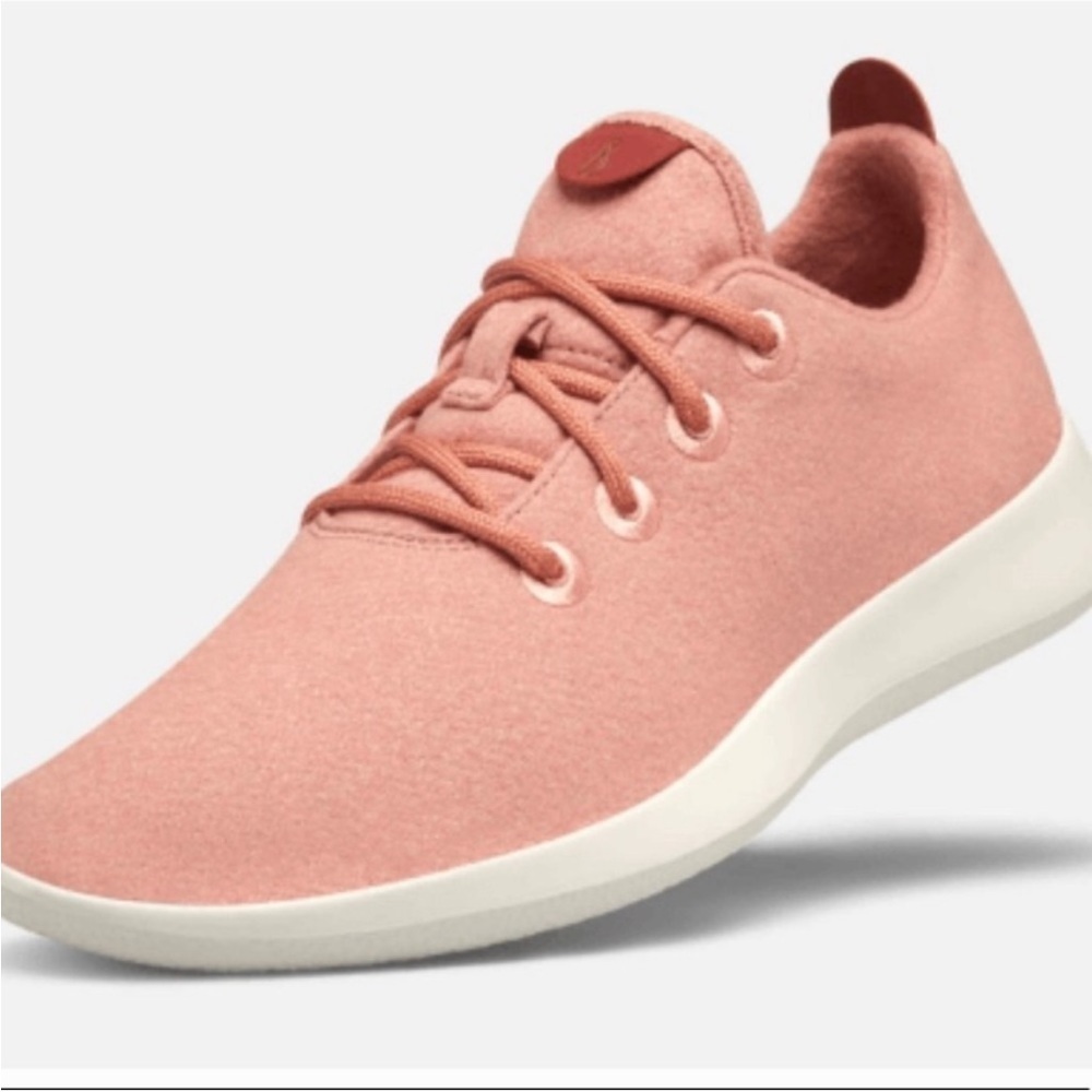 Allbirds Wool Runners Malibu Coral Orange Sneaker Size 9
